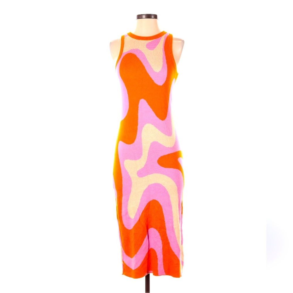 Ladies retro maxi/ midi dress by wild fable NWOT